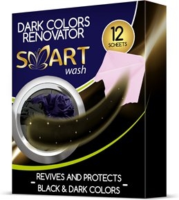 Smart color prací ubrousky proti zabarvení černého prádla 12ks