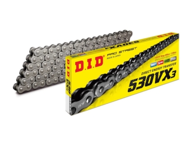 VX série X-Kroužkový řetěz D.I.D Chain 530VX3 116 L