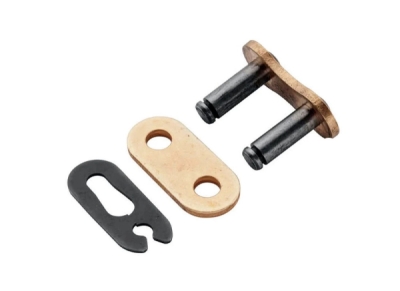 Závlačková spojka řetězu D.I.D Chain 103041RJ 520ER-T3 SDH RJ Zlatá/Zlatá
