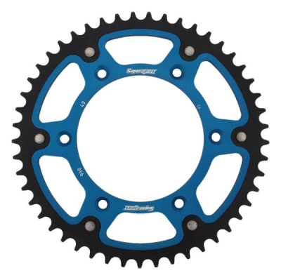 Rozeta SUPERSPROX STEALTH RST-990:49-BLU modrá 49 zubů, 520