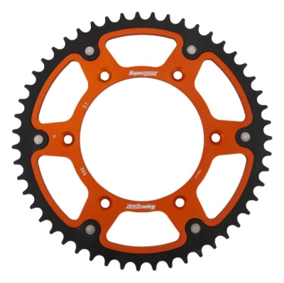 Rozeta SUPERSPROX STEALTH RST-990:51-ORG oranžová 51 zubů, 520