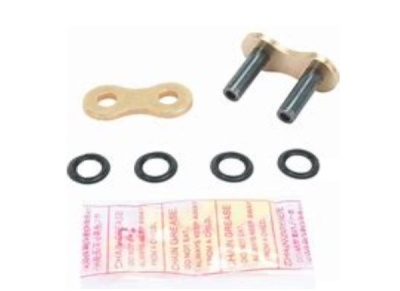 Nýtovací spojka řetězu D.I.D Chain 103084ZJ 530VX3 ZJ Zlatá/Černá