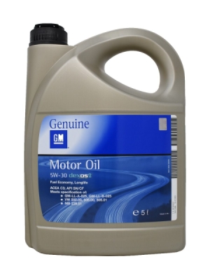 Motorový olej GM DEXOS 2 5W-30, 5L