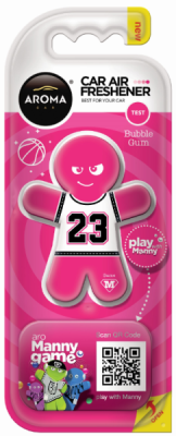 Vůně do auta AROMA MANNY - BUBBLE GUM