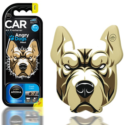 Vůně do auta AROMA CAR - ANGRY DOG FRESH LINEN