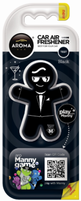 Vůně do auta AROMA MANNY - BLACK