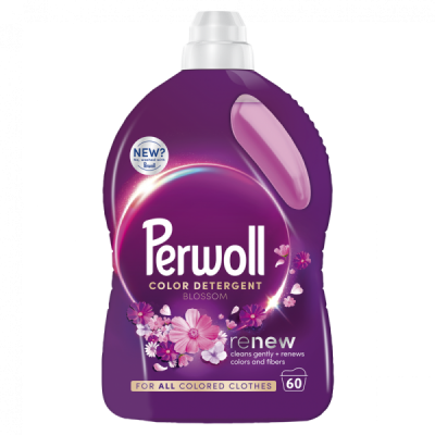 Perwoll Renew Blossom prací gel na jemné a barevné prádlo 60 praní (3 l)