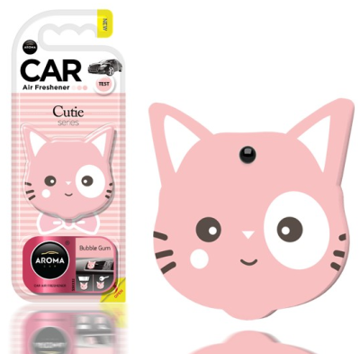 Vůně do auta AROMA CAR - CAT BUBBLE GUM