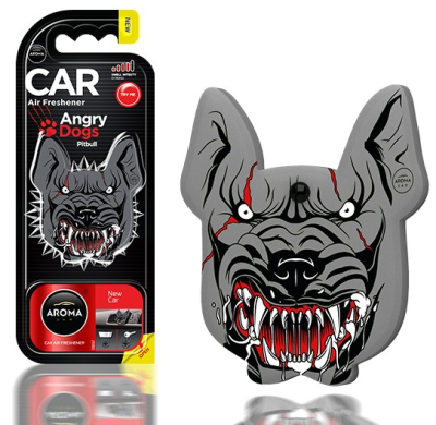Vůně do auta AROMA CAR - ANGRY DOG NEW CAR