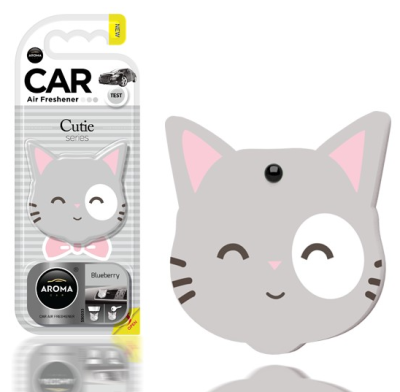 Vůně do auta AROMA CAR - CAT BLUEBERRY