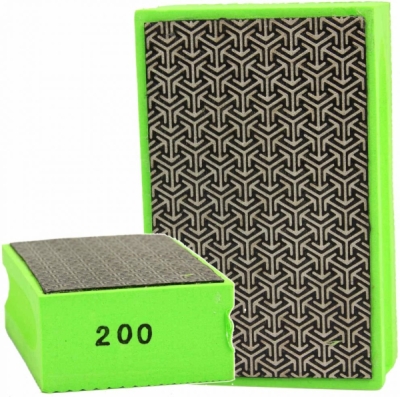 Diamantová brusná houba 93x59x32mm, D200 MAR-POL