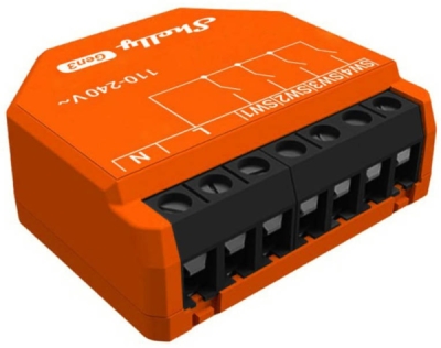Shelly i4 Gen3 - modul na aktivaci scén, Wi-Fi