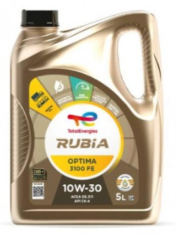 Olej motorový Total 10W-30 Rubia Optima 3100 FE, 5L