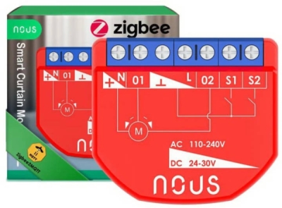 Nous B4Z ZigBee Smart Žaluziový Modul