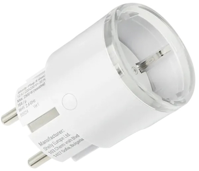 Shelly Plug S Gen3 Bílá - inteligentní zásuvka s měřením spotřeby (WiFi, Bluetooth)