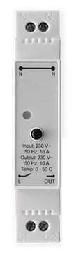 Frient Smart DIN Relay 2 - Zigbee DIN spínací modul