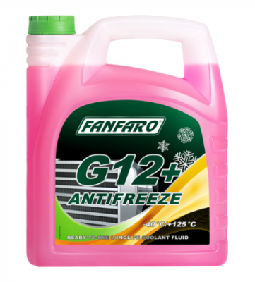 Chladicí kapalina Fanfaro Antifreeze G12+, 5L