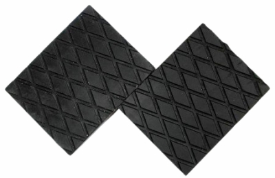 Gumová podložka zdviháku 160 x 125 x 30 mm, hranatá - Ferdus 10.169