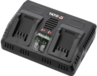 Nabíječka na 2x AKU baterie 18 V, 2.2 A Yato YT-828499