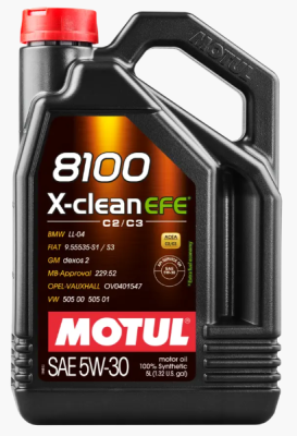 Motorový olej Motul 8100 X-CLEAN EFE 5W-30, 5L