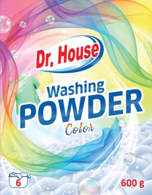 Dr. House prací prášek Color 600 g (6PD)