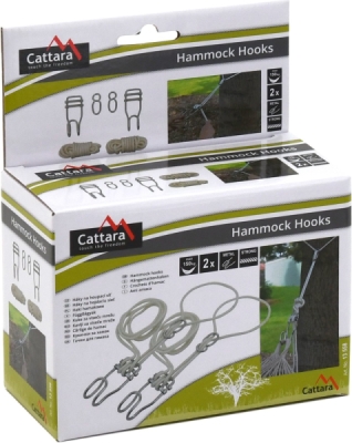 Cattara sada pro zavěšení houpací sítě