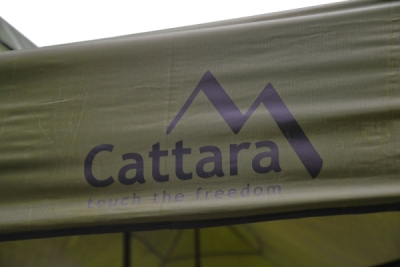 Párty stan nůžkový 3x6m zelený WATERPROOF Cattara 13339
