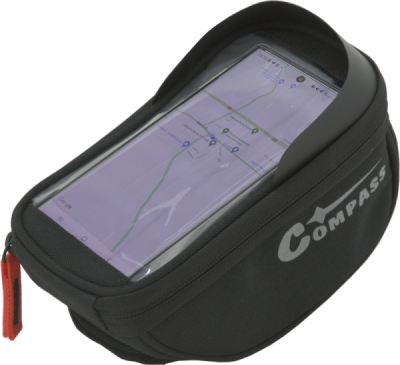 Compass cyklotaška nad rám přední vidlice + PHONE 6,3"