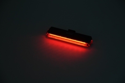 Compass cyklosvětlo zadní COB LED 60lm červené 4 funkce