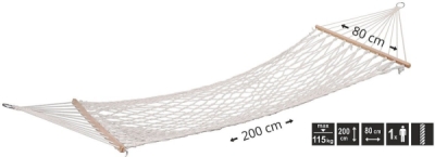 Houpací síť 200x80cm Cattara 13564