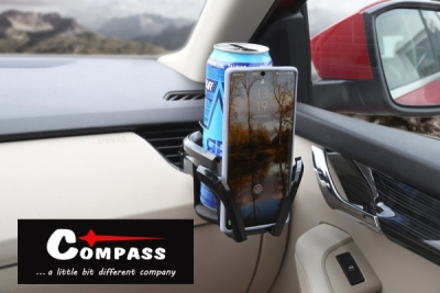 Compass držák nápoje + telefonu do mřížky SELECT