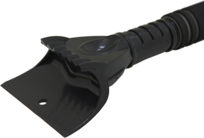 Compass škrabka s košťátkem BLACK teleskopická 77-100cm