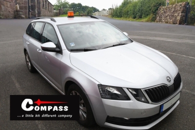 Maják 40LED 12V Compass oranžový
