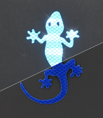 Compass dekor samolepící GECKO modrý