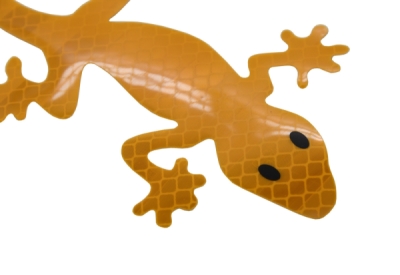 Compass dekor samolepící GECKO žlutý