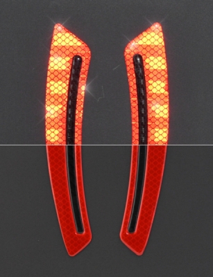 Compass chránič dveří samolepící SWORD červený 2ks