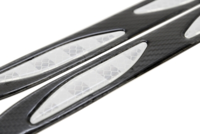 Compass chránič dveří samolepící DAGGER stříbrný 2ks