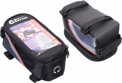 Compass cyklotaška nad rám přední vidlice + PHONE