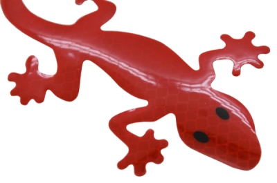 Compass dekor samolepící GECKO červený