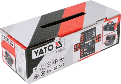 Sada nářadí v brašně YATO 44 kusů