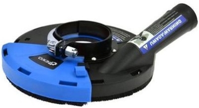 Odsávací kryt s kartáčovým věncem pro úhlové brusky 180mm GEKO G80256