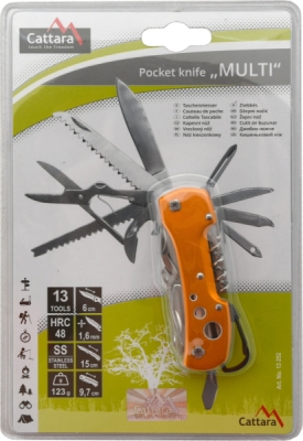 Nůž kapesní MULTI 10cm Cattara 13252