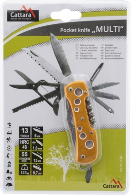 Nůž kapesní MULTI 10cm Cattara 13252