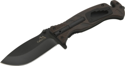 Nůž zavírací BLACK BLADE s pojistkou 21,7cm Cattara 13229