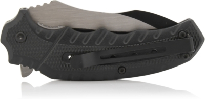 Nůž zavírací Cattara COBRA 20cm s pojistkou, stříbrná-černá