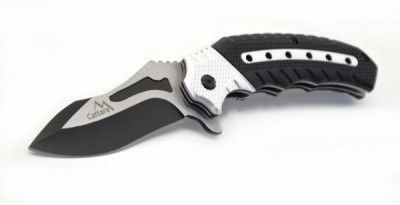 Nůž zavírací Cattara COBRA 20cm s pojistkou, stříbrná-černá