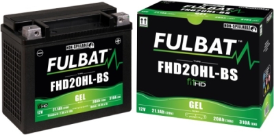 Gelová baterie FULBAT 550881 FHD20HL-BS GEL (Harley.D) (YHD20HL-BS GEL) (700.550881)