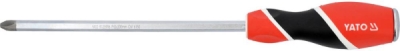 Šroubovák křížový PH3 x 200 mm úderový CrV Yato YT-25996