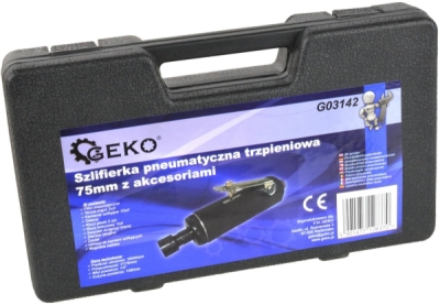 Pneumatická přímá bruska s příslušenstvím 21ks GEKO G03142