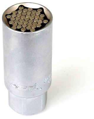 Hlavice nástrčná 3/8", multiprofilová 9 - 21 mm, jehlová - ASTA A-921MS